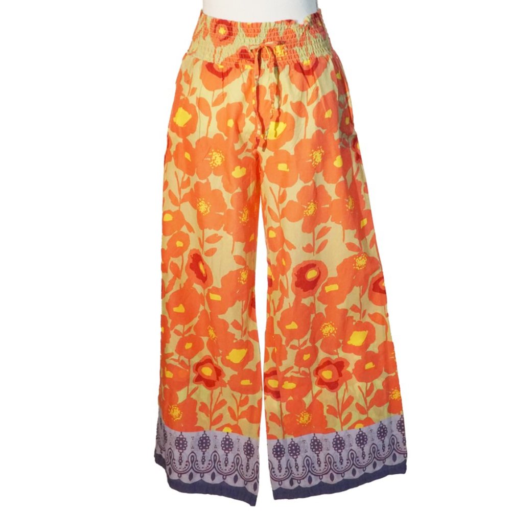 Pinkerton Anthropologie 100% cotton Floral Pajama/PJ Bottoms